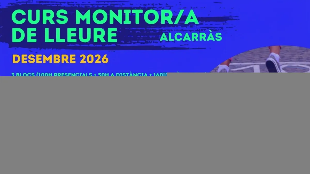 Curs MONITOR/A DE LLEURE
