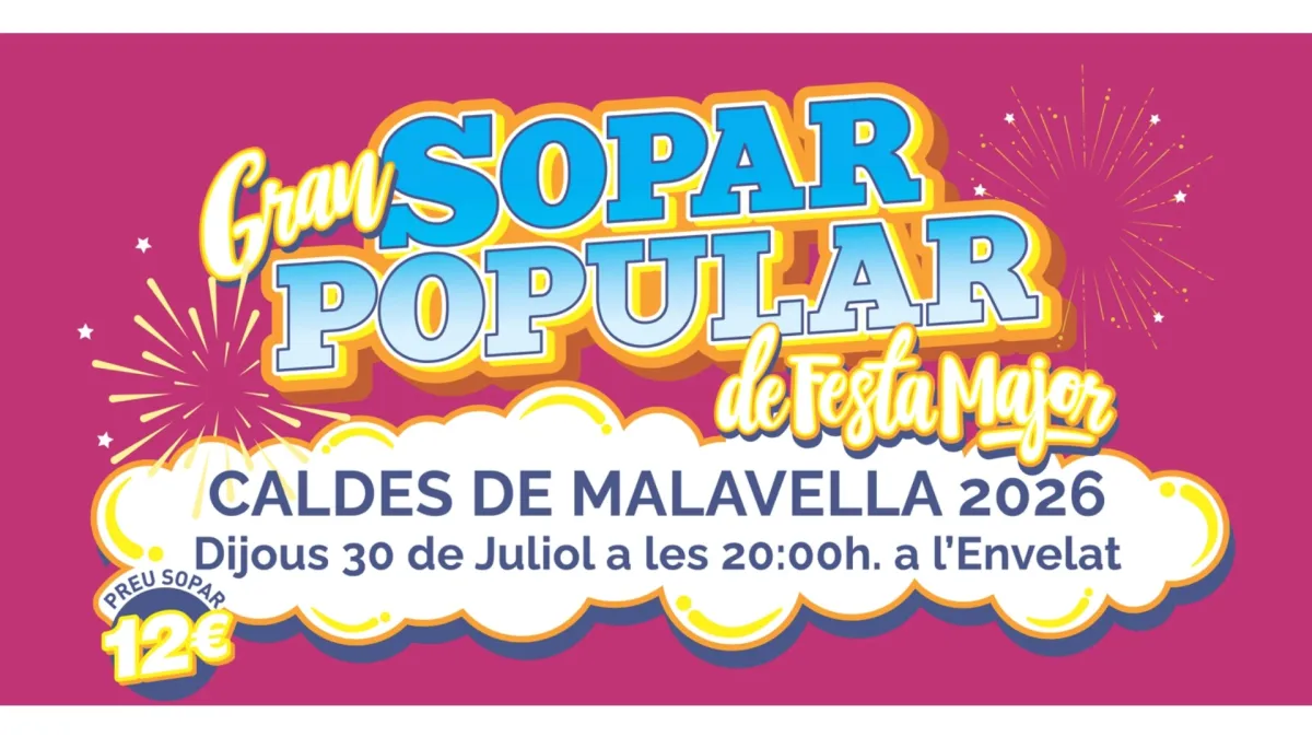 Gran sopar popular 2026